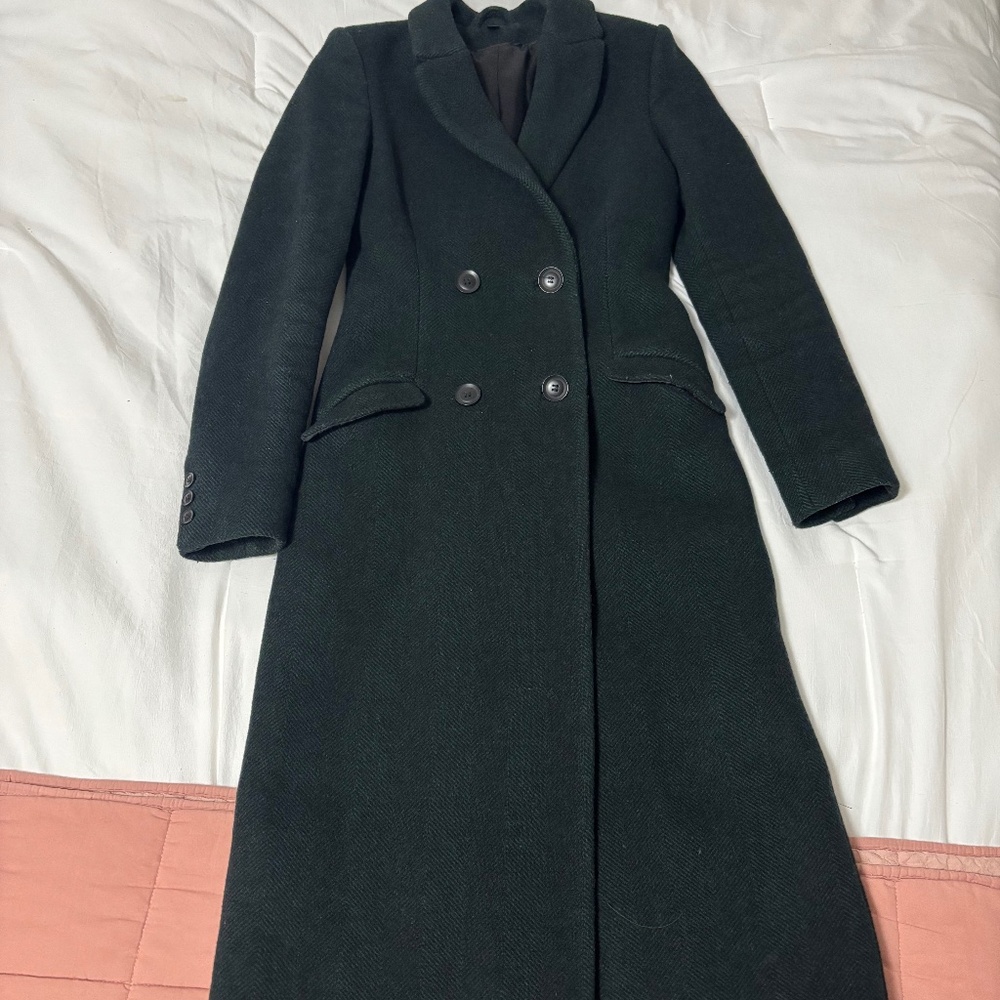 & Other Stories Wool Double Breasted Coat